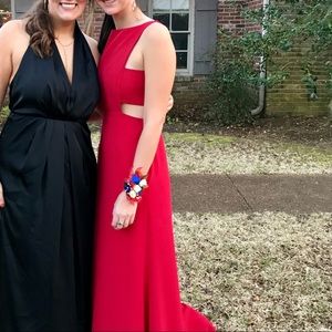 Jill Jill Stuart Red Cut Out Dress